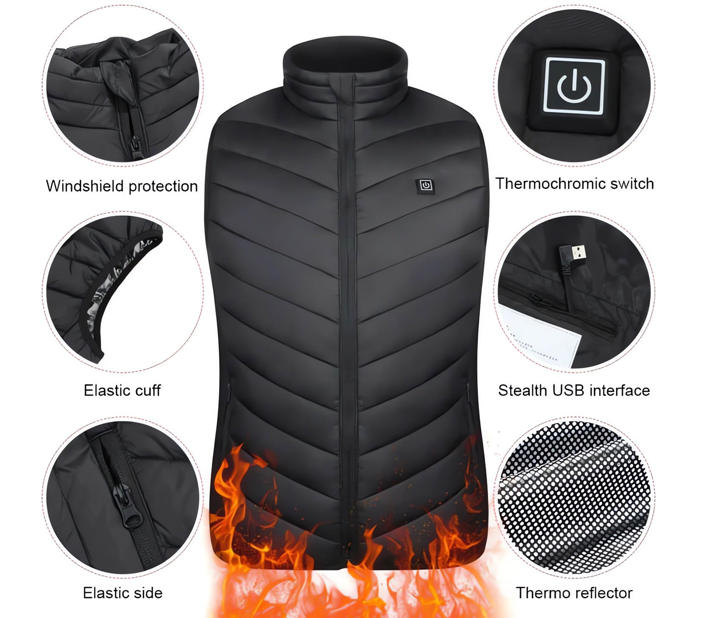 KosyHaven Heated Vest
