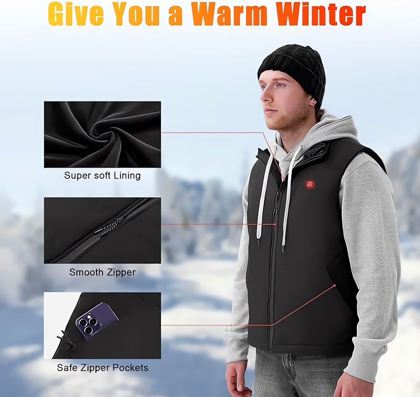 KosyHaven Heated Vest